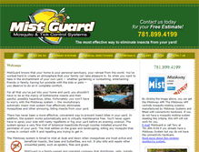 Tablet Screenshot of mistguard.com
